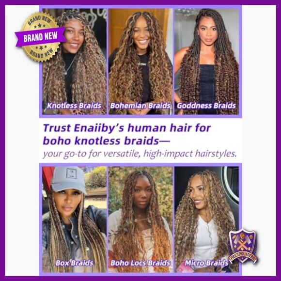 24 Inch Deep Wave Human Hair Extensions 50g Brazilian Virgin Hair main image 6